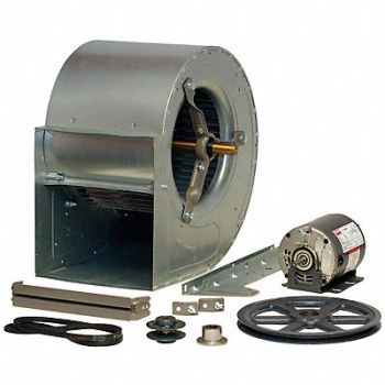 DAYTON Blower w/ Dr Pkg 10-1/4 In 115/208-230V, 7HL92