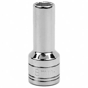 SK PROFESSIONAL TOOLS Socket Steel Chrome 8 mm, 20K673