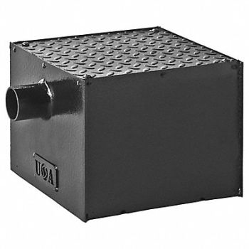 SMITH LIGHT COMMERCIAL Grease Interceptor Capacity 8lb. 4 gpm, 45DT13