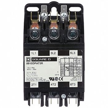 SQUARE D Definite Purpose Contactor 3-Poles, 800JW5