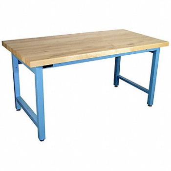 PRO-LINE Workstation Solid Maple Lt Blue, 800X31