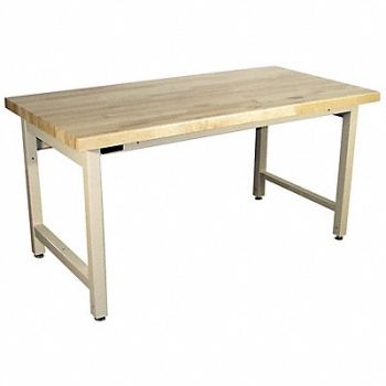 PRO-LINE Workstation Solid Maple Lt Beige, 800X33