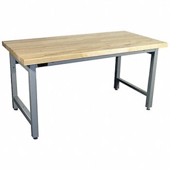 PRO-LINE Workstation Solid Maple Lt Gray, 800X38