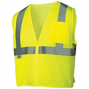 PYRAMEX Vest Ylw RVZ2110X3 Dist Visitor 24847, 801V12