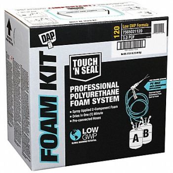 TOUCH N SEAL Spray Foam Kit Cream 38 lb, 801V26