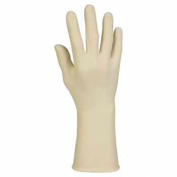 KIMTECH Disposable Gloves Latex Beige M PK100, 802FM0