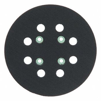 MILWAUKEE 5-Inch 8 Hole Hook and Loop Sander Pad, 804UV3