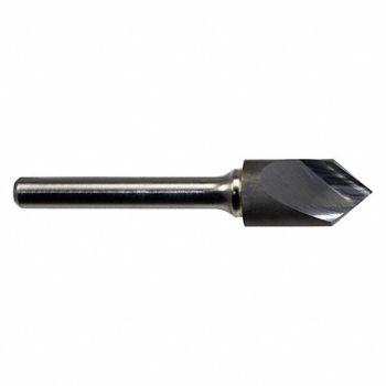 CLEVELAND Single Flute Carbide Countersink, 807PR4