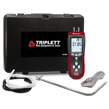 TRIPLETT CFM/CMM THERMO-ANEMOMETER, 809F74