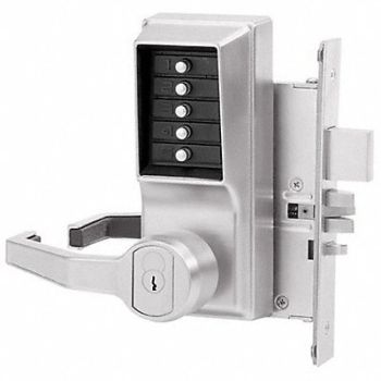KABA SIMPLEX Push Button Lockset 8000 Lever, 44ZY50