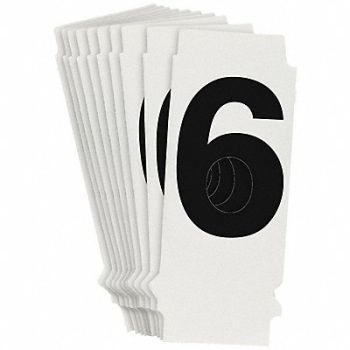 BRADY Numbers and Letters Labels PK 10, 800P12