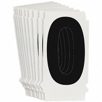 BRADY Numbers and Letters Labels PK 10, 800P16