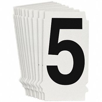 BRADY Numbers and Letters Labels PK 10, 800P21