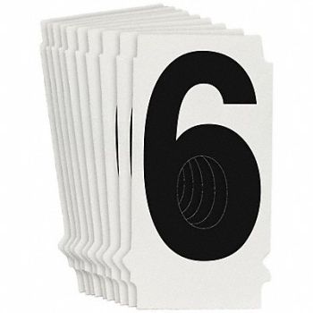 BRADY Numbers and Letters Labels PK 10, 800P22