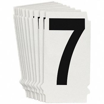 BRADY Numbers and Letters Labels PK 10, 800P23