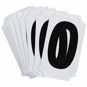 BRADY Numbers and Letters Labels PK 10, 800P26