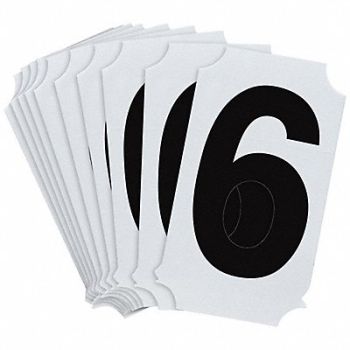 BRADY Numbers and Letters Labels PK 10, 800P32