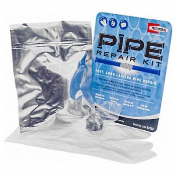RECTORSEAL Pipe Repair Kit 2 W x 4 L Wht ANSI/NSF61, 46F534