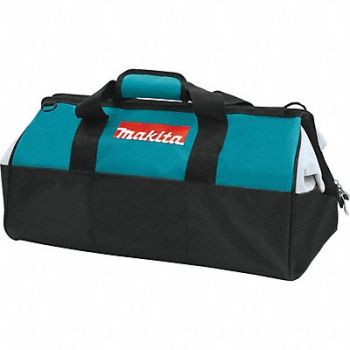MAKITA Contractor Tool Bag 11 H 12 W Black/Blue, 806DC6