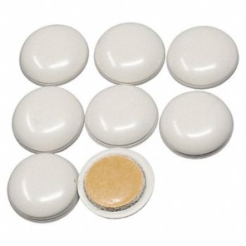 MASTER CASTER Furniture Glide Self-Stick Round 3/4 PK8, 1APU7