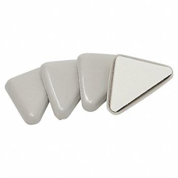 MASTER CASTER Furniture Glide SelfStck Triangle 2 PK4, 1APV1