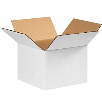 GRAINGER APPROVED Shipping Box 8x8x6 in, 22XL94