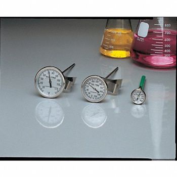 TEL-TRU Bimetal Thermom 2 In Dial 0 to 220F, 8AFZ7