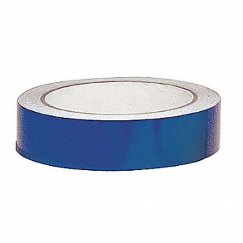 GRAINGER APPROVED Floor Tape Blue 1 inx30 ft Roll, 8A508