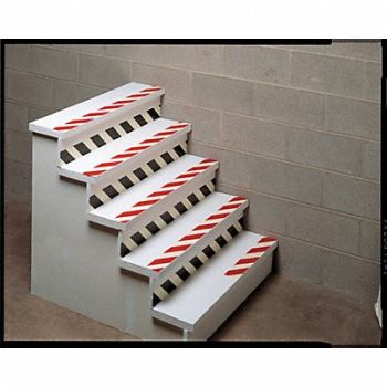 GRAINGER APPROVED Floor Tape Red/White 1 inx30 ft Roll, 3YJW6