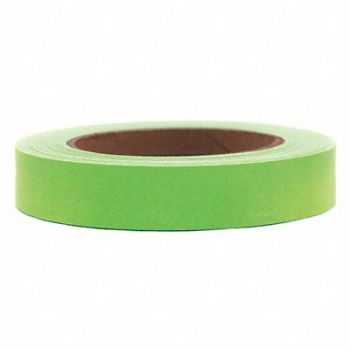 ROLL PRODUCTS Masking Tape 1 W 60 yd L Green, 8ACN7