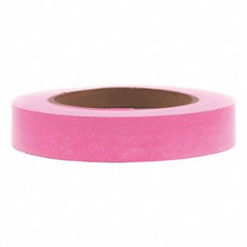 ROLL PRODUCTS Masking Tape 1 W 60 yd L Pink, 8ACN8