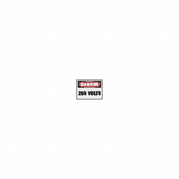 BRADY Rflctv Label 3.5x5in Rflctv Sheeting PK8, 8AD11