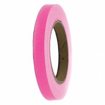 ROLL PRODUCTS Masking Tape 1 W 60 yd L Pink, 8AD24