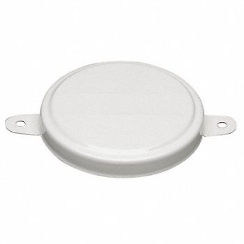 GRAINGER APPROVED Capseal White Round Steel Drums PK10, 8AD62