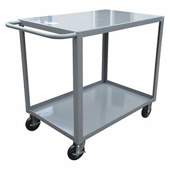 GRAINGER APPROVED Utility Cart 1 200 lb Steel, 8AE95