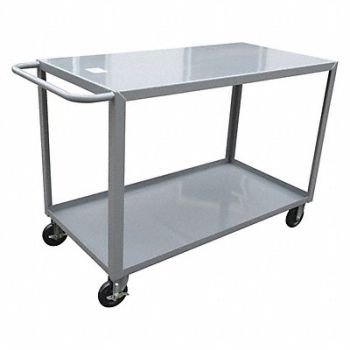 GRAINGER APPROVED Utility Cart 1 200 lb Steel, 8AE96