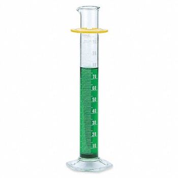 KIMBLE Graduated Cylinder 1000mL Glass Clr PK4, 38VJ99