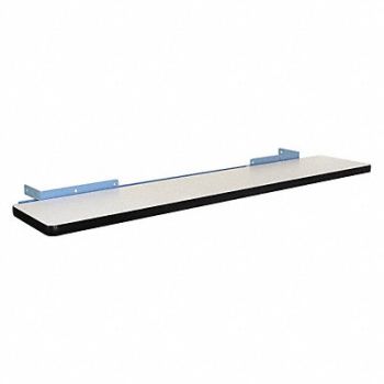 PRO-LINE E8574 Upper Shelf 60 W x 12 D x 3/4 H Sky Blue, 8AF80