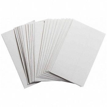 BRADY Label Overlay 2-1/2 Hx4 W PK100, 8AFF1