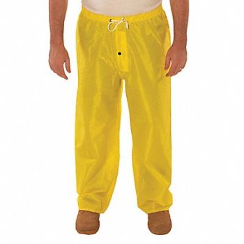 TINGLEY Rain Pants Unrated Yellow XL, 9EYW3