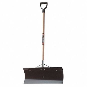 TRUE TEMPER Snow Pusher Steel Blade 24 W, 8AJ16