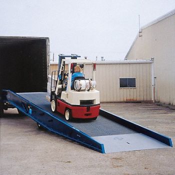 BLUFF Yard Ramp 20 000 lb 36 ft Width 84 In, 8AKJ3