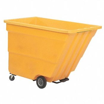 GRAINGER APPROVED Tilt Truck Medium-Duty 2-1/4 cu yd. Ylw, 9AHJ9