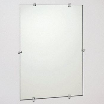 SEE ALL INDUSTRIES Frameless Mirror 24 in W 36 in H, 23PC10