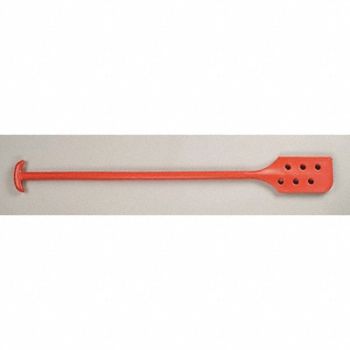 REMCO E9385 Mixing Scraper with Hole 40L Red, 8APZ7