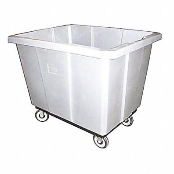 GRAINGER APPROVED Cube Truck MDPE White 10.0 cu ft., 8ARC8