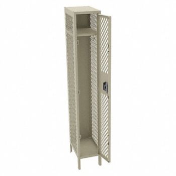 TENNSCO Wrdrb Lckr 1x1Lckr Sand 78 x12 x18 Assm, 8ARP5