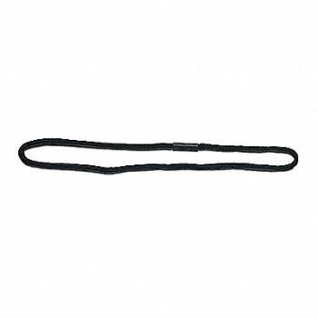 CHUMS Lanyard Black 30 In PK10, 8AT48