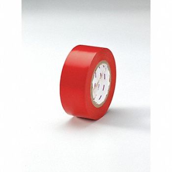 GRAINGER APPROVED F0295 Floor Tape Red 2 inx180 ft Roll, 9CEU6