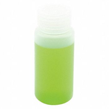 LAB SAFETY SUPPLY Bottle 250mL Plastic Wide PK12, 8AXC9